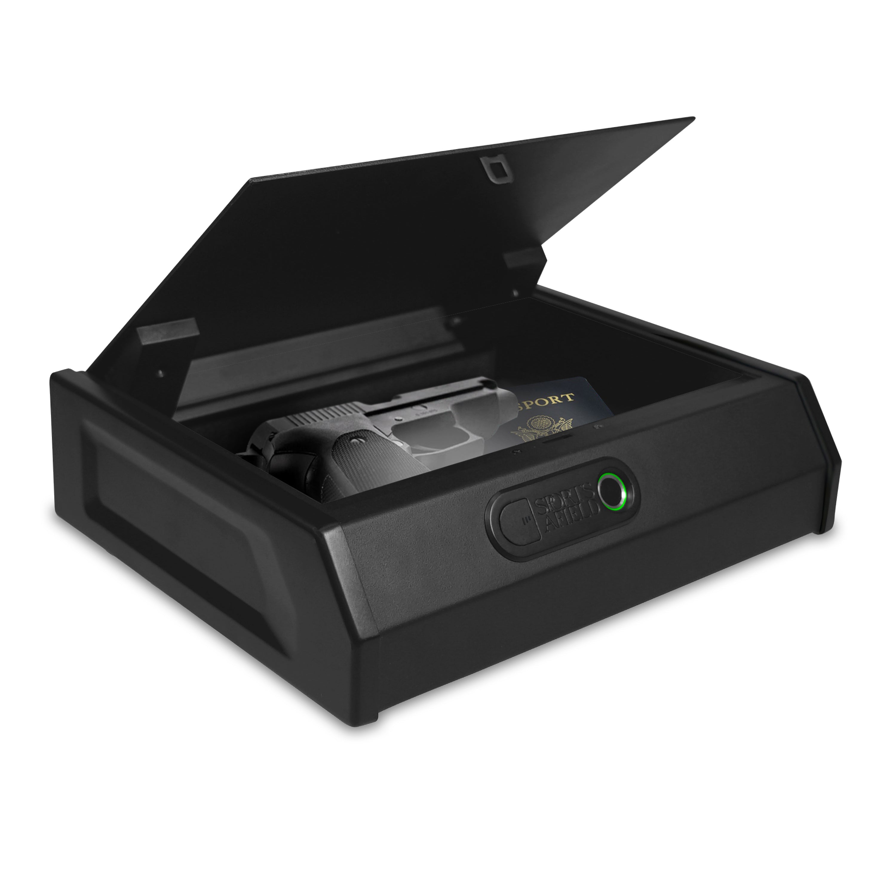 Sports Afield SA-HD6-B Home Defense Quick Access Biometric Handgun Vault