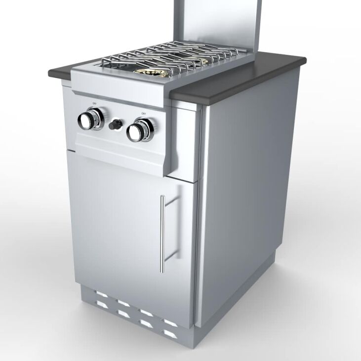 Sunstone 20″ Appliance Cabinet for UpTo 14-1/2 In. Cut-Out Width Appliance or BarStation w/Left Swing Door – SAC20CSDL