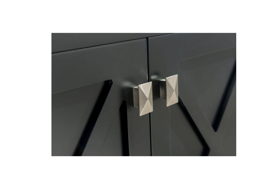 Laviva Wimbledon 36 in. W x 22 in. D x 34.5 in. H Bathroom Vanity in Espresso with White Quartz Top