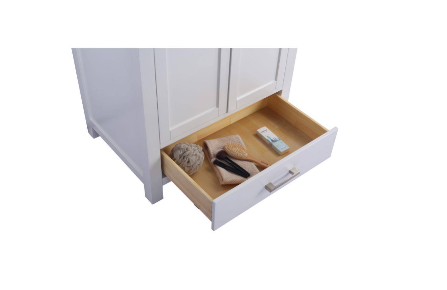 Laviva Wilson 29.1 in. W x 21.6 in. D x 33.2 in. H Bath Vanity Cabinet without Top in White
