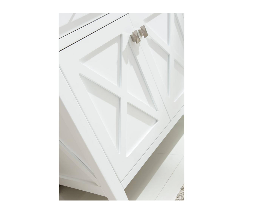 Laviva Wimbledon 35.06 in. W x 21.63 in. D x 33.88 in. H Bath Vanity Cabinet without Top in White