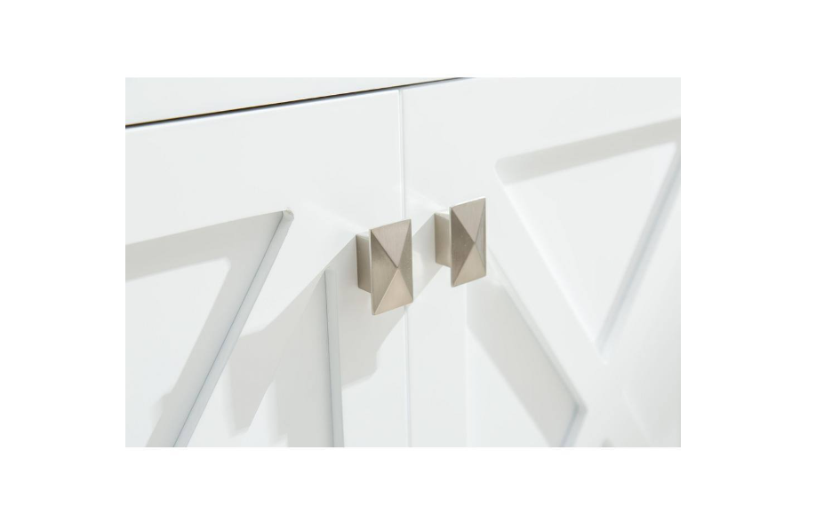 Laviva Wimbledon 35.06 in. W x 21.63 in. D x 33.88 in. H Bath Vanity Cabinet without Top in White