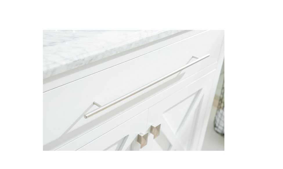 Laviva Wimbledon 35.06 in. W x 21.63 in. D x 33.88 in. H Bath Vanity Cabinet without Top in White