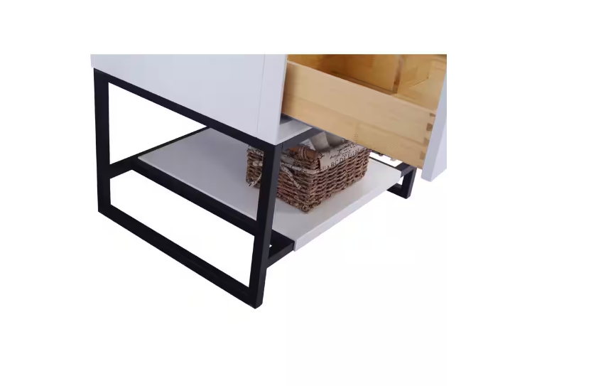 Laviva Alto 29.2 in. W x 21.7 in. D x 33.8 in. H Bath Vanity Cabinet without Top in White