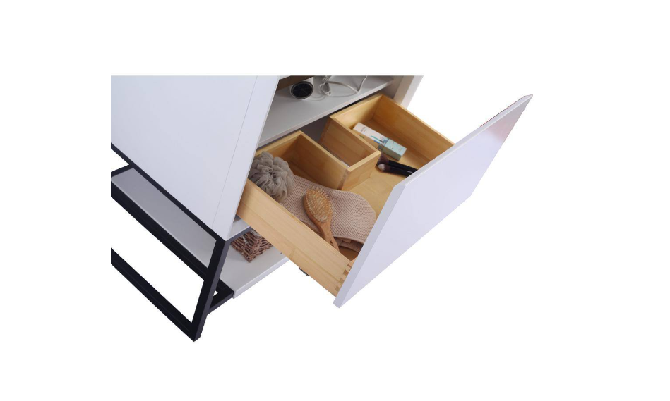 Laviva Alto 29.2 in. W x 21.7 in. D x 33.8 in. H Bath Vanity Cabinet without Top in White