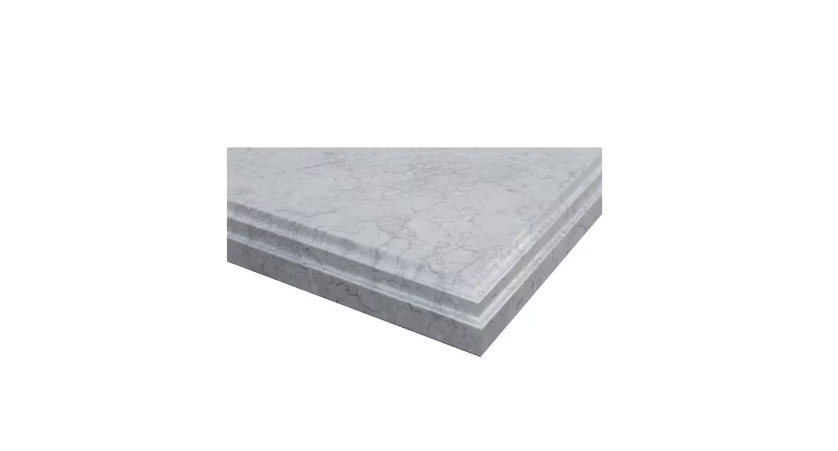 Laviva Odyssey 36 in. W x 22 in. D Carrara Marble Vanity Top in White with White Rectangular Single Sink