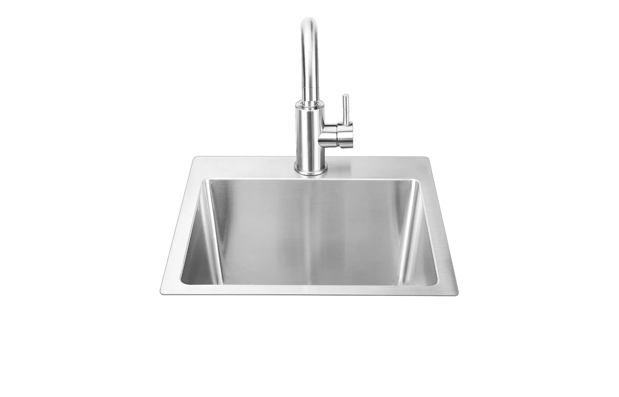 Bull 18" Premium Stainless-Steel Dual Mount Sink 12515