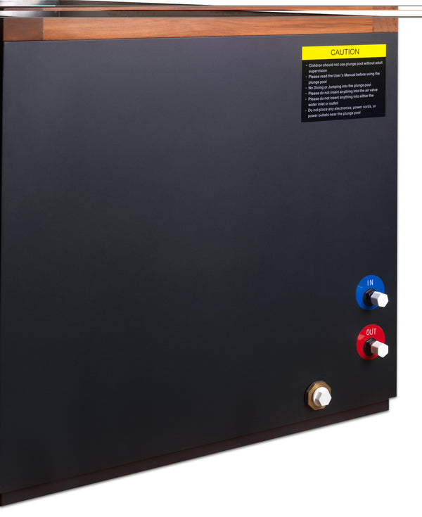 Dynamic Cold "CUBOID" 304 Standard Stainless Steel Cold Plunge DCT-S-050-SS