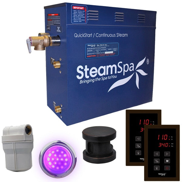 SteamSpa Royal 6 KW QuickStart Bath Generator in Oil Rubbed Bronze RYT600OB