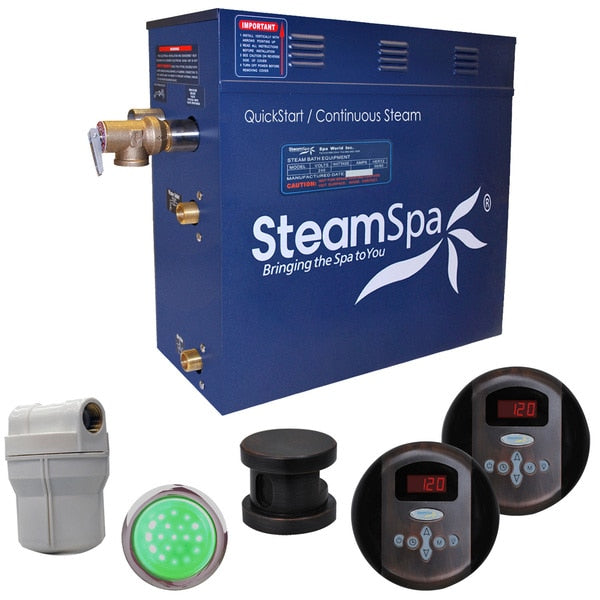 SteamSpa Royal 6 KW QuickStart Bath Generator in Oil Rubbed Bronze RY600OB