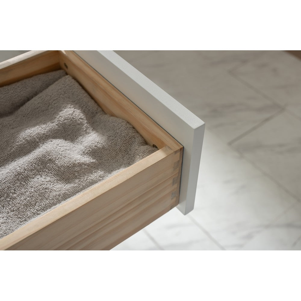 Design Element V01-48-WT Valentino 48 Inch Single Vanity