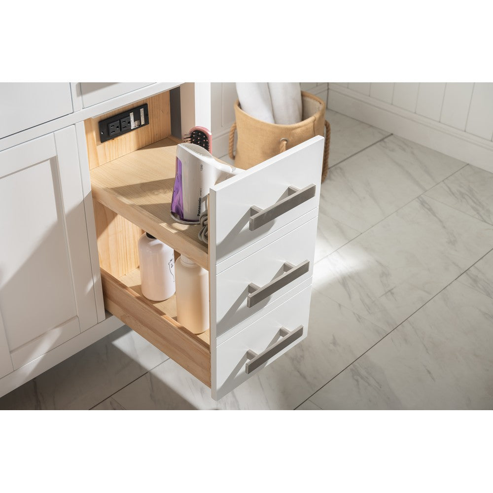 Design Element V01-48-WT Valentino 48 Inch Single Vanity