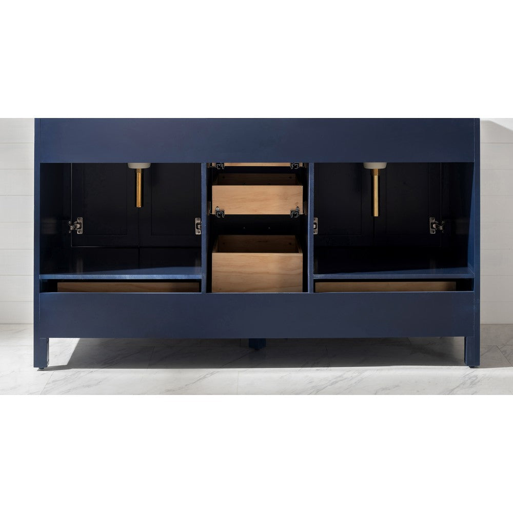 Design Element V01-60-BLU Valentino 60 Inch Double Vanity