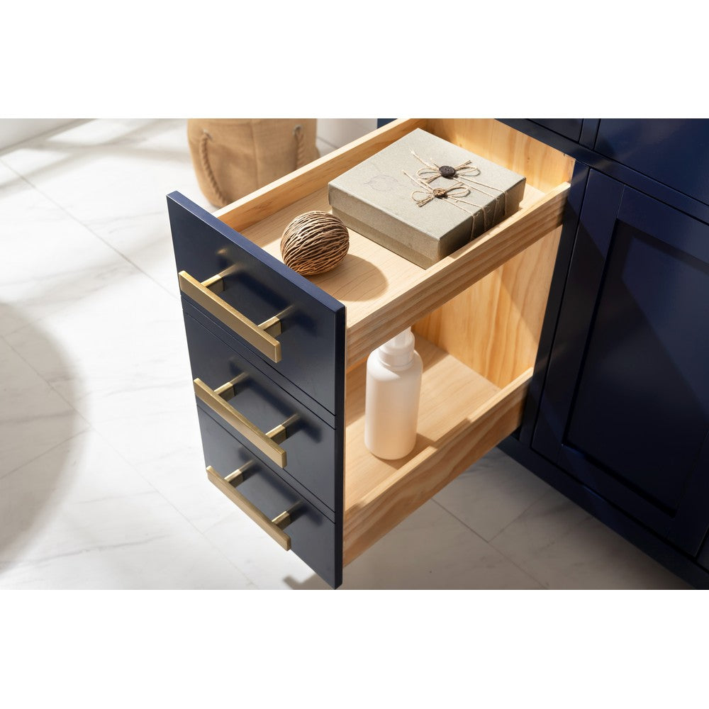 Design Element V01-84-BLU Valentino 84 Inch Double Sink Vanity