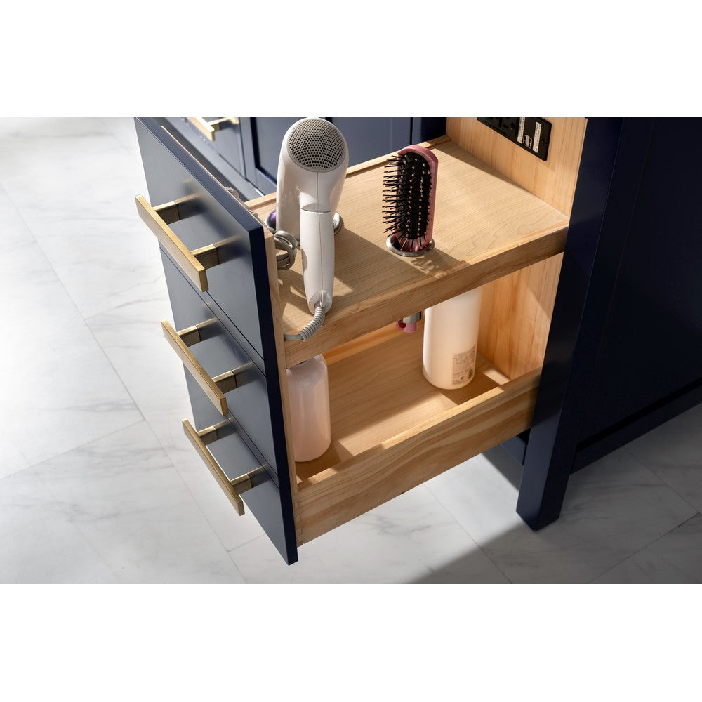 Design Element V01-84-BLU Valentino 84 Inch Double Sink Vanity