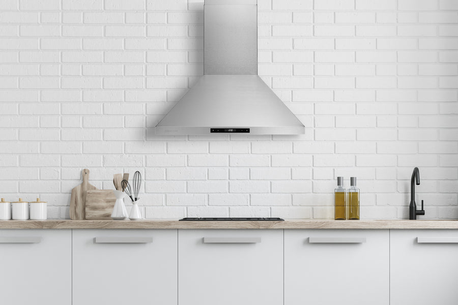 Hauslane WM-538 Convertible Wall Mount Range Hood