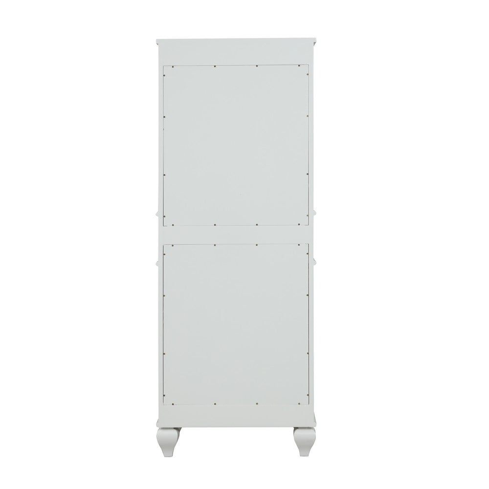 Design Element WN-LNTR-BR Winston 24 Inch Freestanding Linen Cabinet