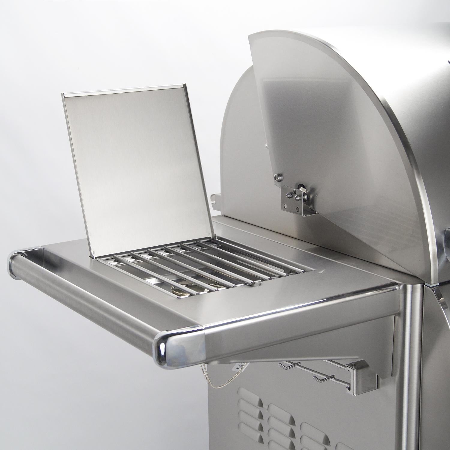 Fire Magic Aurora A430S Propane Gas Grill With Side Burner And Analog Thermometer - A430S-7EAP-62