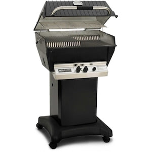 Broilmaster P3-XFN Premium Natural Gas Grill On Black