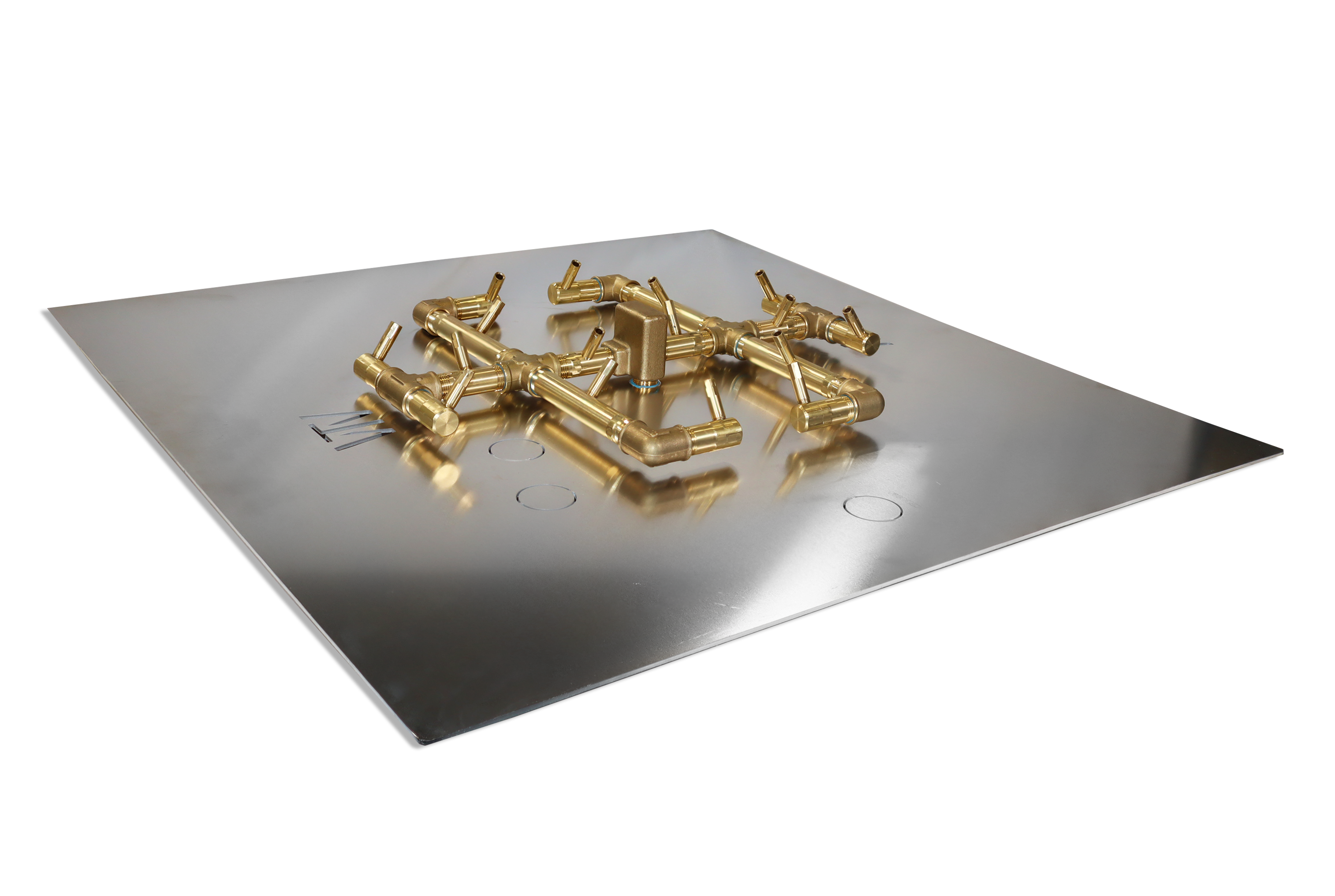 Warming Trends Crossfire Burner System with Square Pan CFB-ALPL-S-5