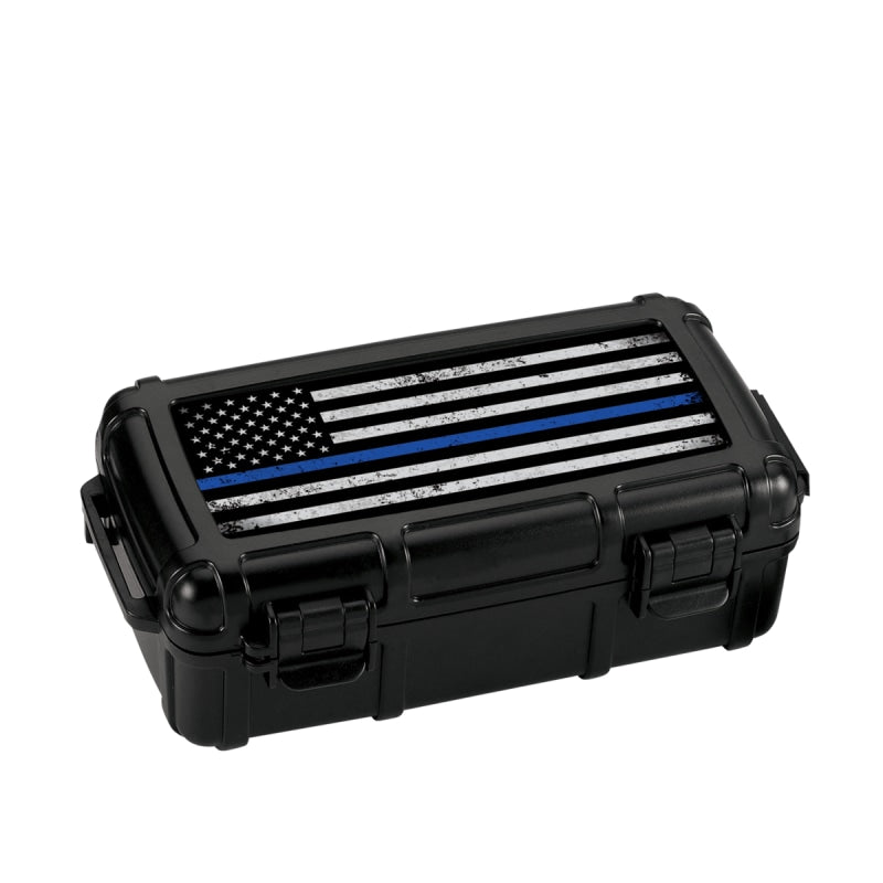 Cigar Caddy First Responders 10-Cigar Travel Humidor HUM-CC10-FRM