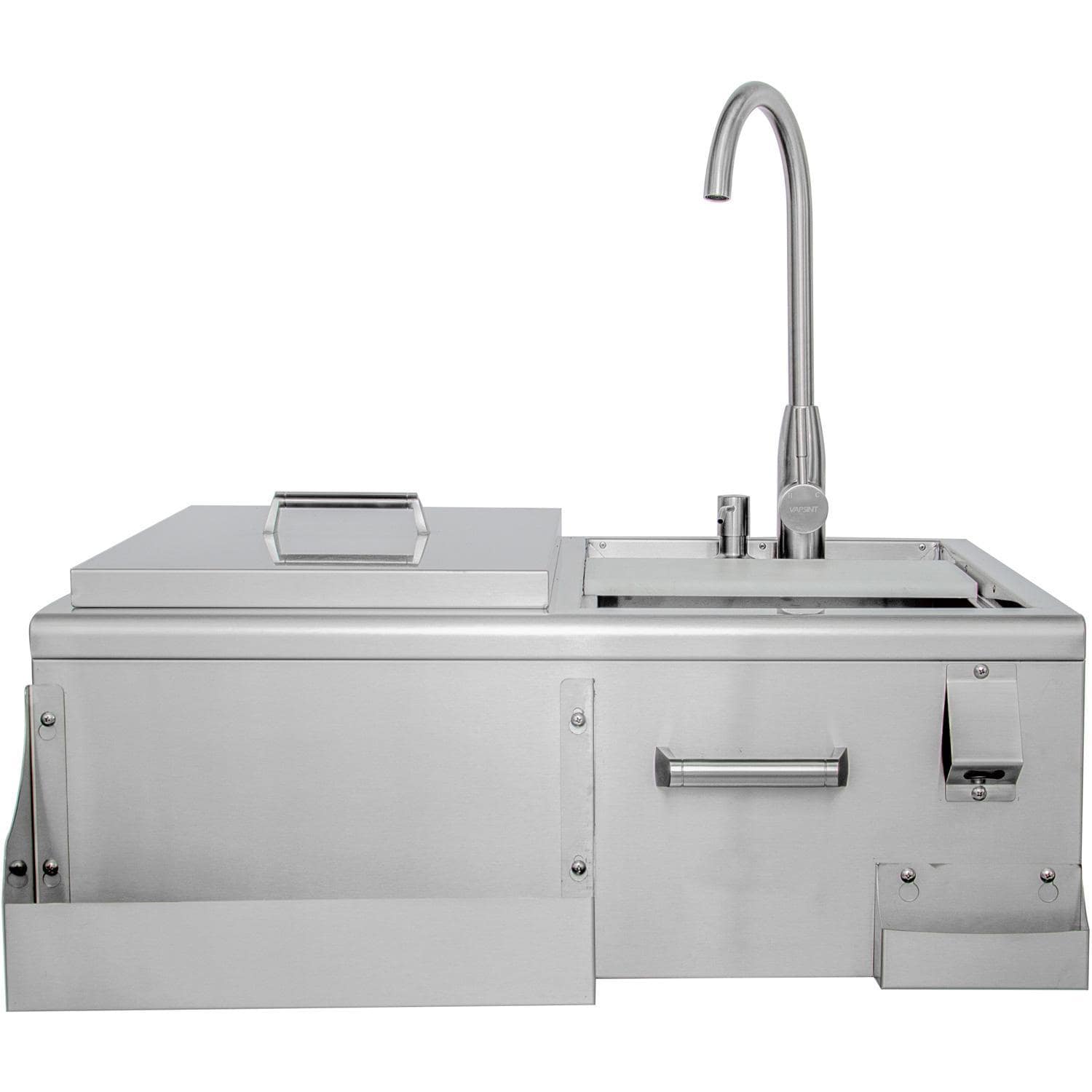 Blaze 30-Inch Beverage Center w/ Sink & Ice Bin Cooler - BLZ-30CKT-SNK