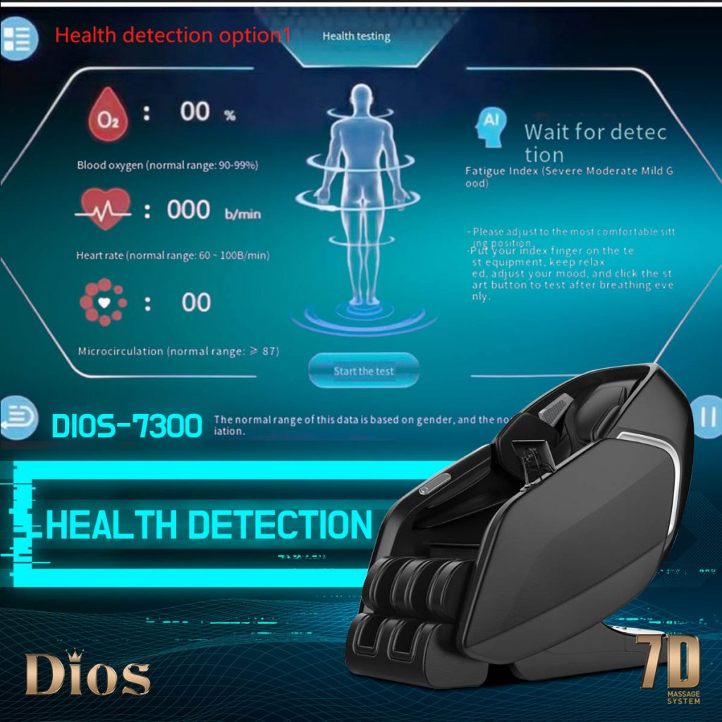 Kahuna Dios7300GRBR Massage Chair 7D Dual Core Air Roller