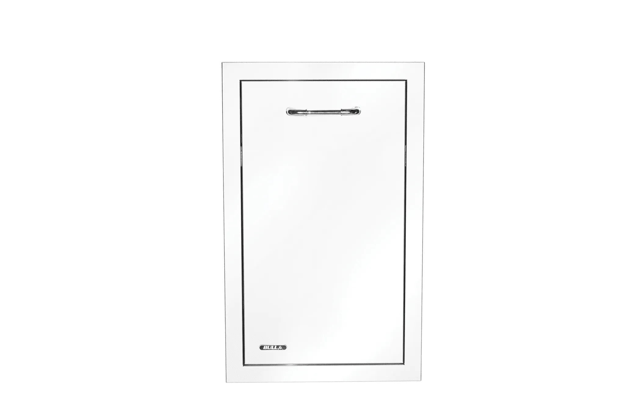 Bull BBQ Slim Stainless Steel 10 Gallon Trash Drawer With Reveal 56960