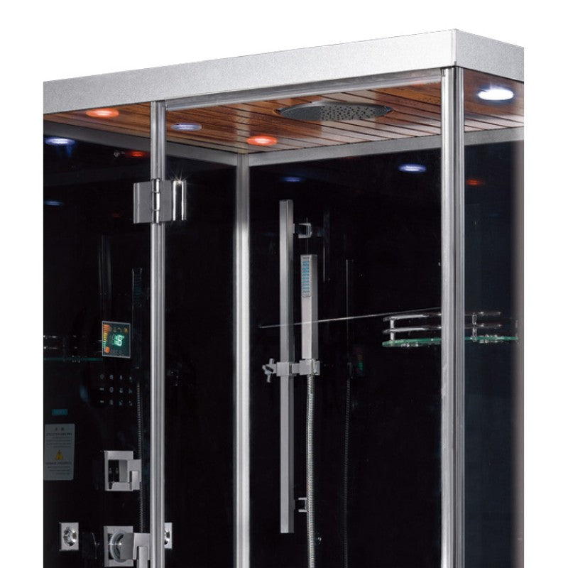 Ariel Platinum Steam Shower Black DZ959F8-L