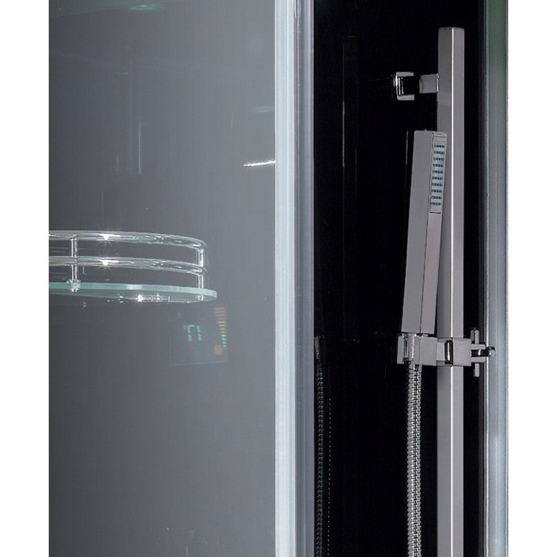 Ariel Platinum DZ961F8-L Black Steam Shower