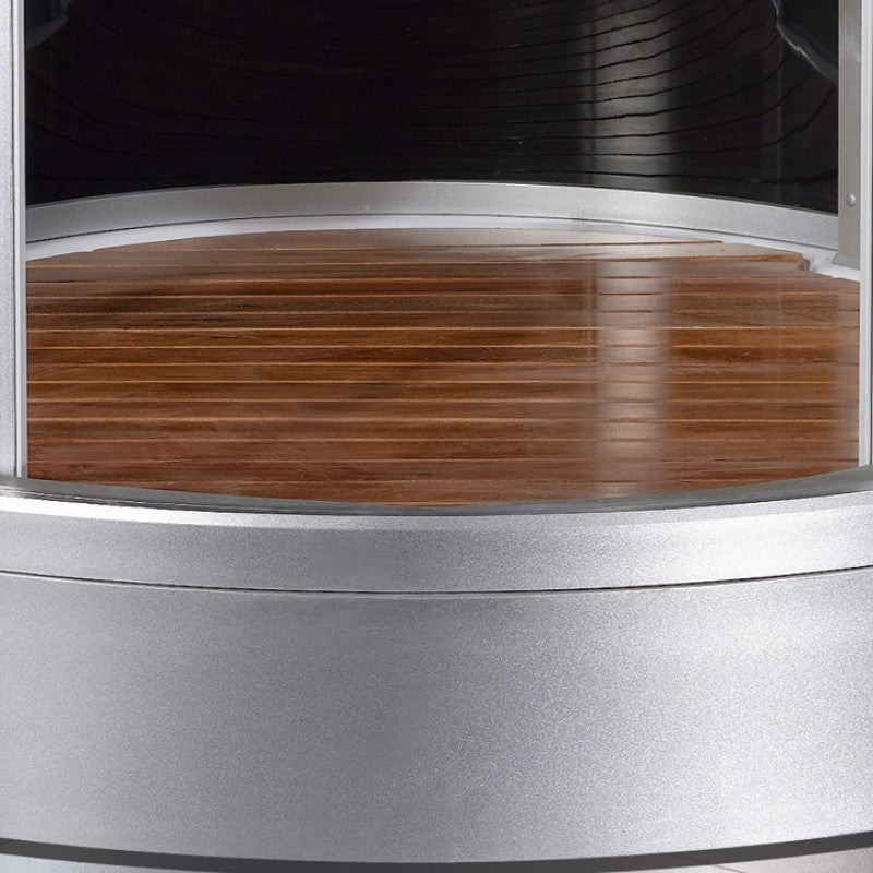 Ariel Platinum DZ962F8 Black Corner Steam Shower