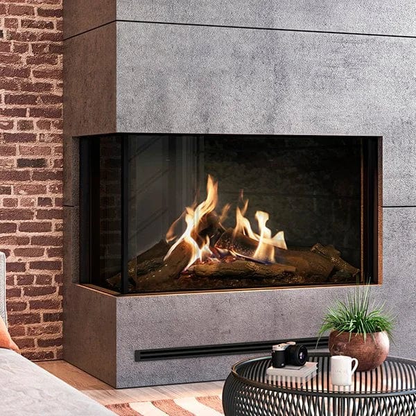 Faber MATRIX 4326 Series 47 x 26-inch 2 Sided Left Fireplace - FMG4726L