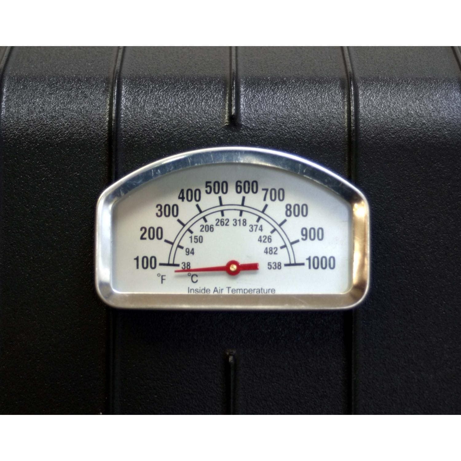 Broilmaster H3 Deluxe Natural Gas Grill On Black In-Ground Post With Black Drop Down Side Shelf H3PK2N