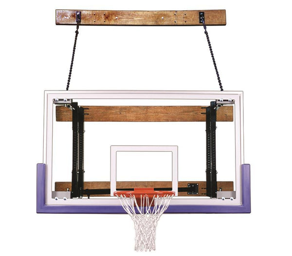 First Team FoldaMount46 Folding Wall Mount Basketball Goal FoldaMount46 Victory-1
