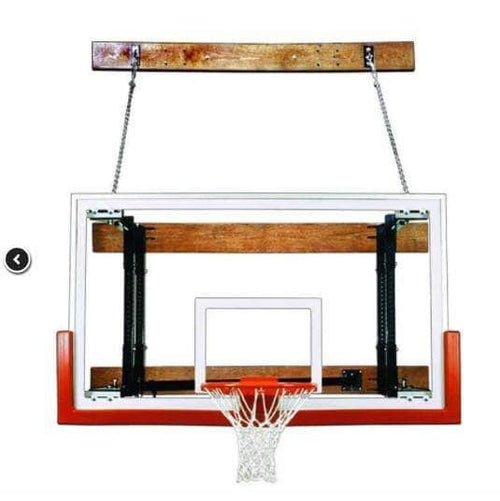 First Team FoldaMount46 Folding Wall Mount Basketball Goal FoldaMount46 Victory-1