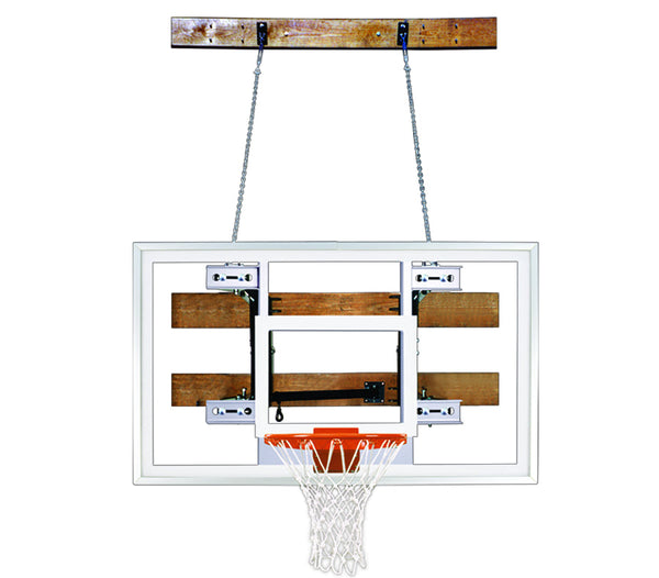 First Team FoldaMount46 Folding Wall Mount Basketball Goal FoldaMount46 Victory-1