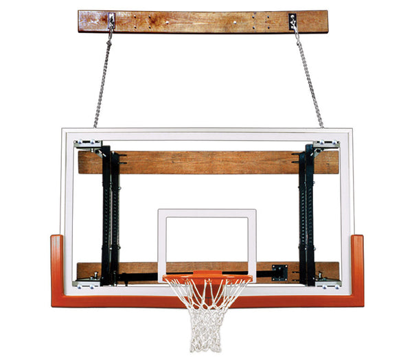 First Team FoldaMount82 Folding Wall Mount Basketball Goal FoldaMount82 Victory-1