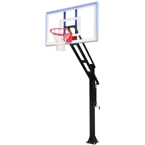 First Team Force Endura In Ground Adjustable Basketball Goal Force Extreme-CB