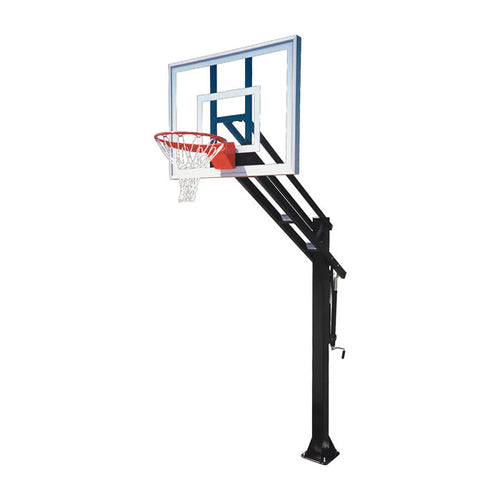 First Team Force Endura In Ground Adjustable Basketball Goal Force Extreme-CB