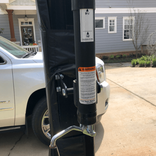 First Team PowerHouse 6 In Ground Adjustable Basketball Goal PowerHouse 660-OR