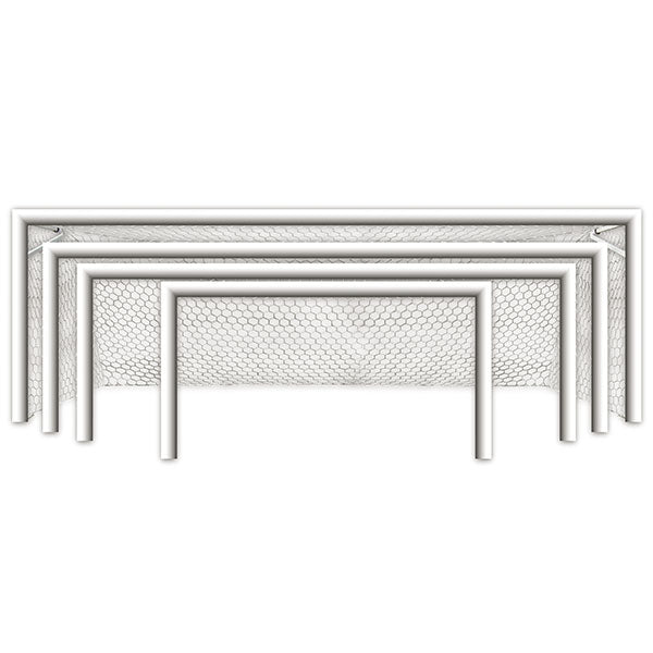 First Team World Class 40 Round Aluminum Semi-Permanent Soccer Goal World Class 40 Elite-SP