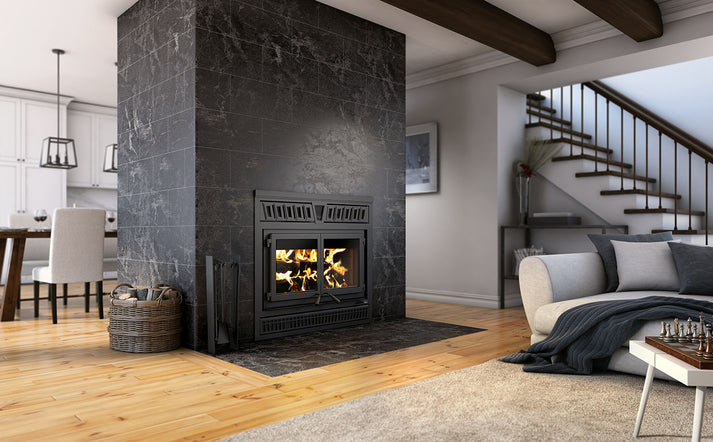 Valcourt Waterloo Square High Efficiency Wood Fireplace FP15