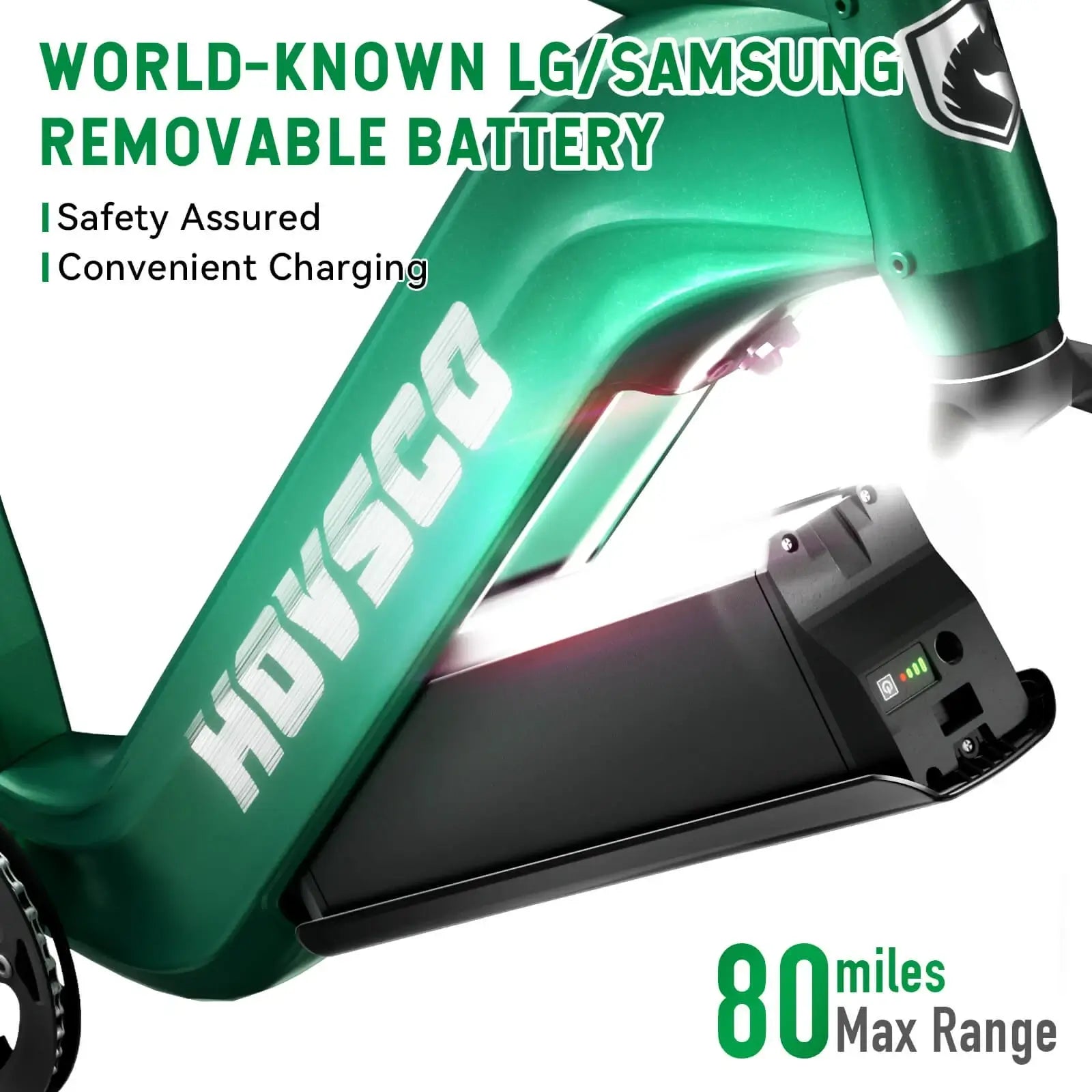 HOVSCO HovAlpha 26" Fat Tire Electric Bike