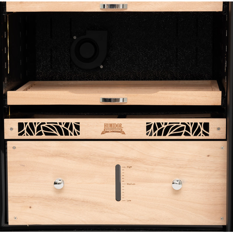 Humidor Supreme 1500 - Cigar Electronic Humidor HS-9100BLK