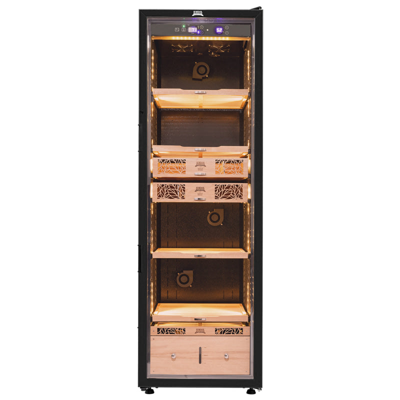 Humidor Supreme 2500 - Cigar Electronic Humidor HS-9000BLK