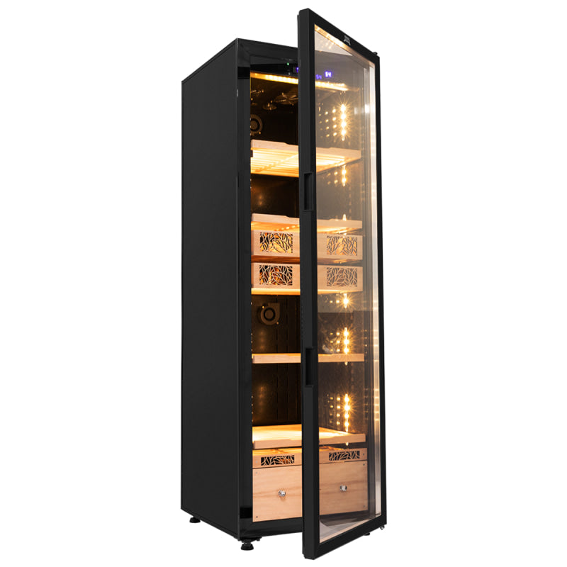 Humidor Supreme 2500 - Cigar Electronic Humidor HS-9000BLK