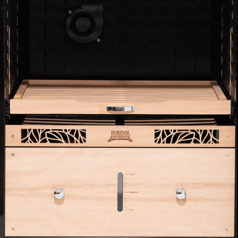 Humidor Supreme 2500 - Cigar Electronic Humidor HS-9000BLK