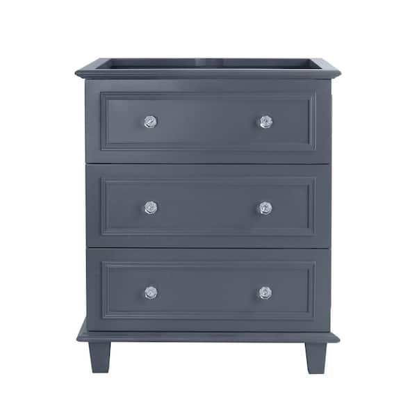 Laviva Luna 29.2 in. W x 21.6 in. D x 33.8 in. H Bath Vanity Cabinet without Top in Espresso
