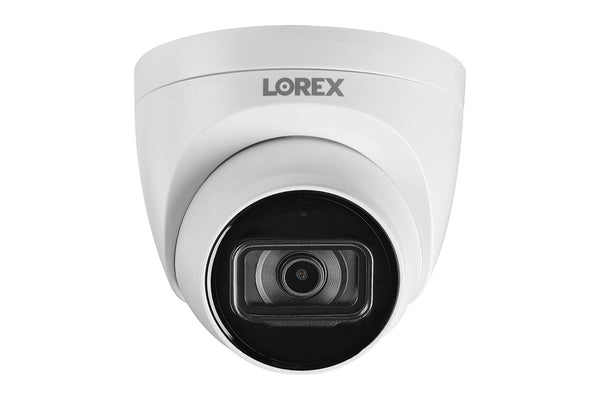 Lorex Fusion 4K 16-Channel 2TB NVR System with Dome Cameras featuring Listen-In Audio