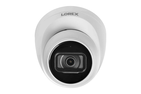 Lorex Fusion 4K 16-Channel 2TB NVR System with Dome Cameras featuring Listen-In Audio